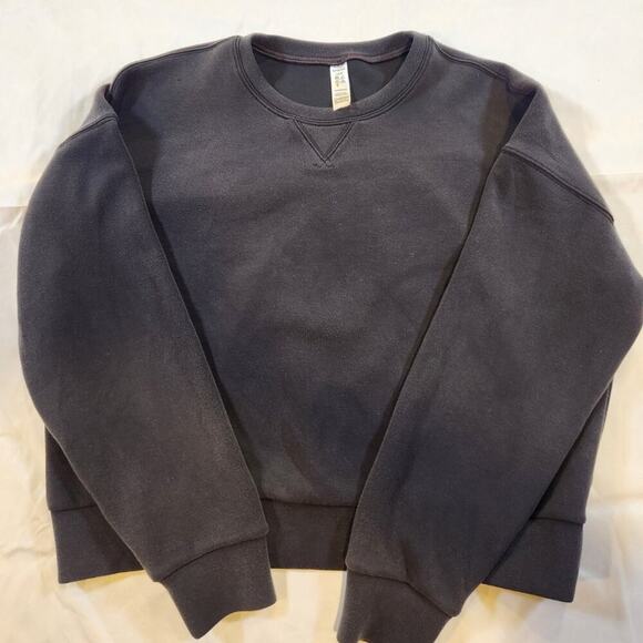 Spanx Air Essentials Sweatshirt Black Size Large - Picture 1 of 3